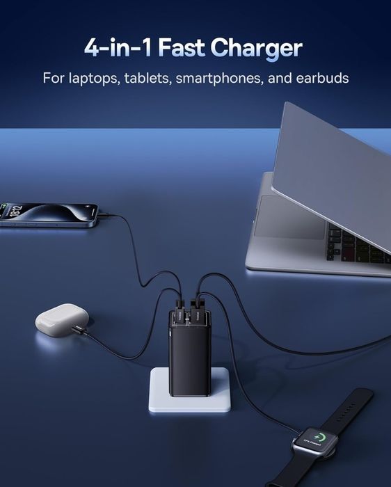 Baseus 100W GaN⁶ Pro Fast Charger 2C+2U For Laptop/Macbook/Ultrabook