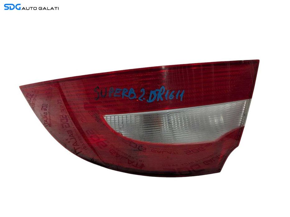Stop Lampa Tripla Dreapta de pe Aripa Caroserie Skoda Superb 2 Hatchback Berlina Sedan 2008 - 2013 Cod 270502AH4 ZSB3T5945096 [L6847]