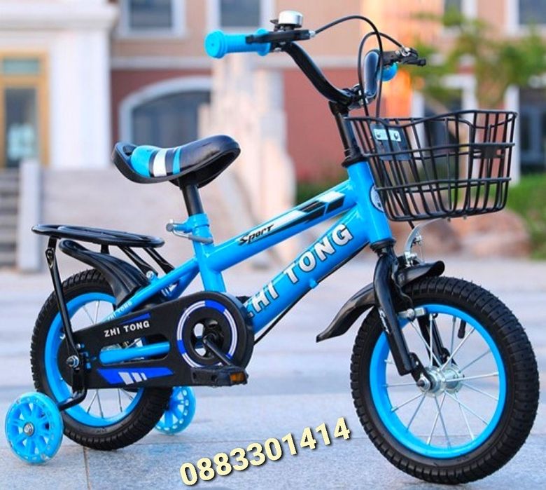 Детски велосипед, Помощни колела, Различни размери