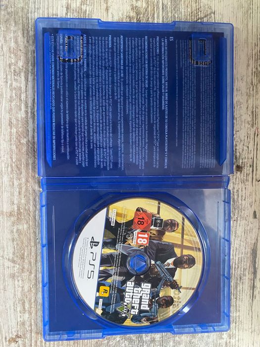 Игра на ps5. GTA 5