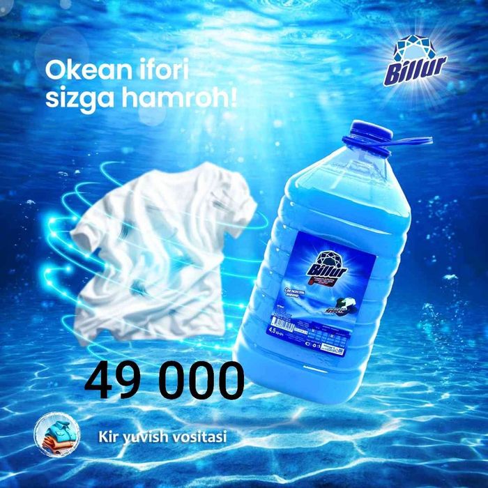 Billur kir yuvish vositalari original va hamyonbop