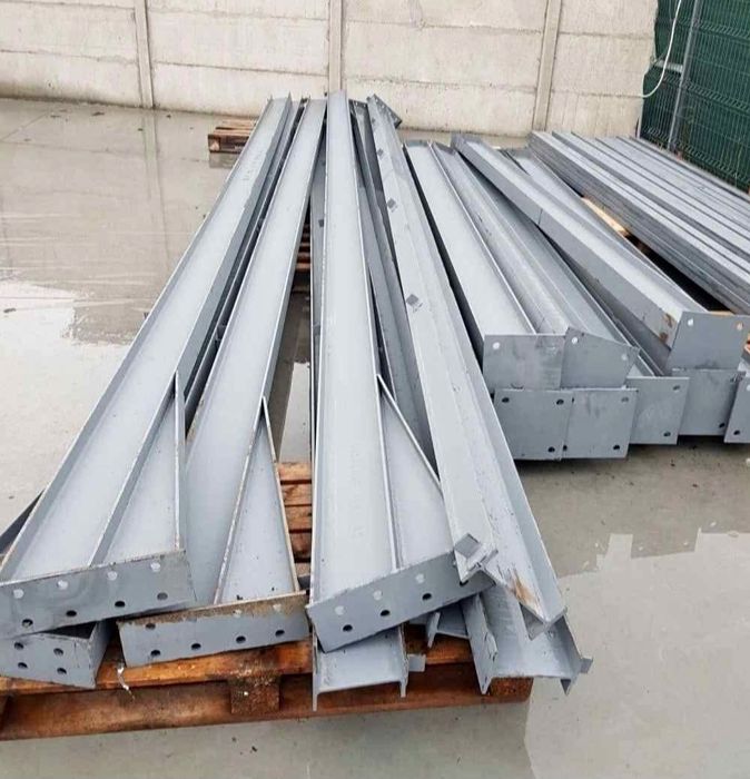 vând structură metalică ipe 180 10 deschiderea 30 lungimea 4 m la ștra