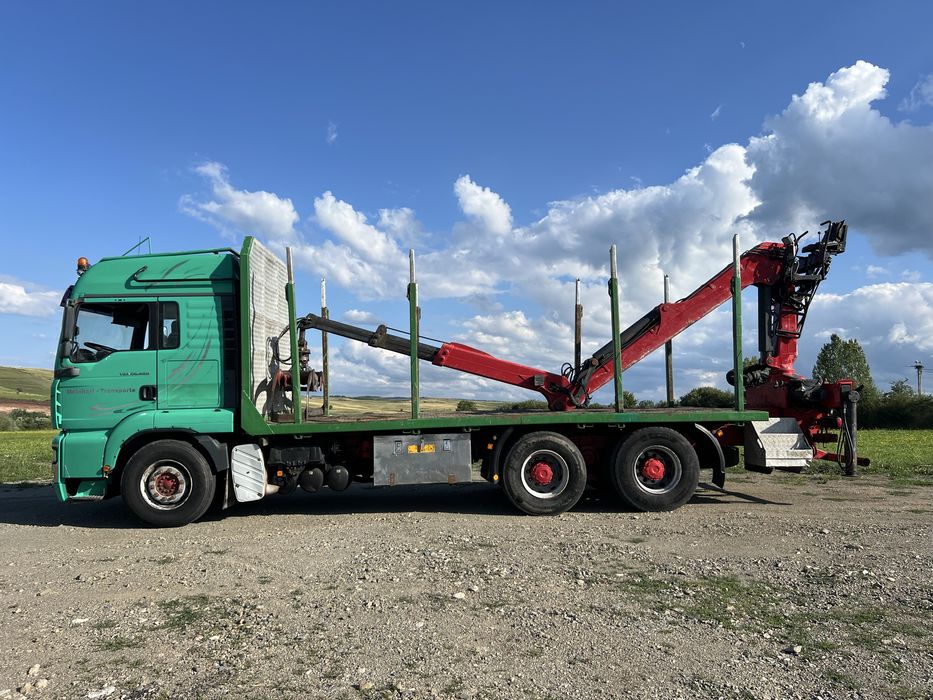Camion forestier MAN TGA 480