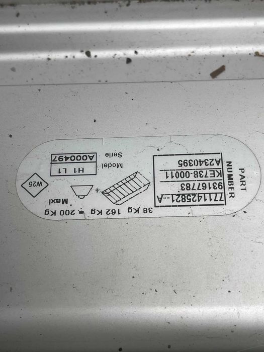 Багажник за микробус Рено Renault