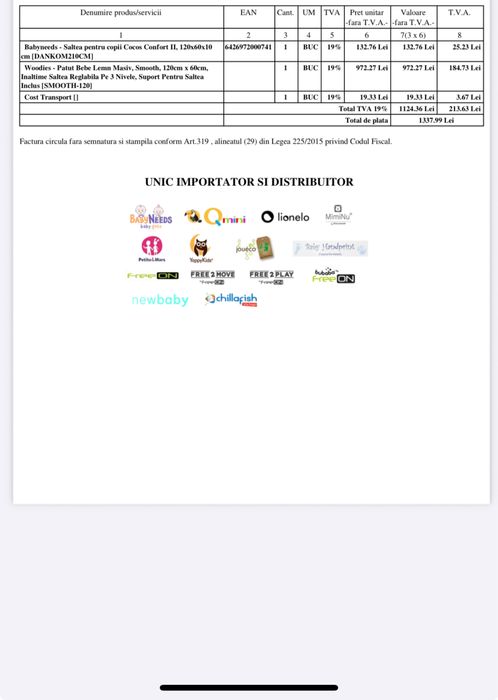 Patut bebe de vanzare