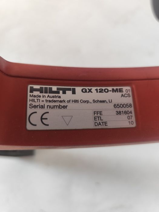 Hilti GX 120-ME.