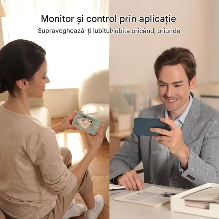 Camera de supraveghere cu monitor pentru copii Baby camera Babyfun