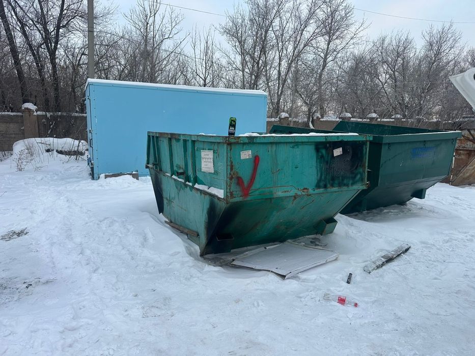 Вывоз мусора бункер