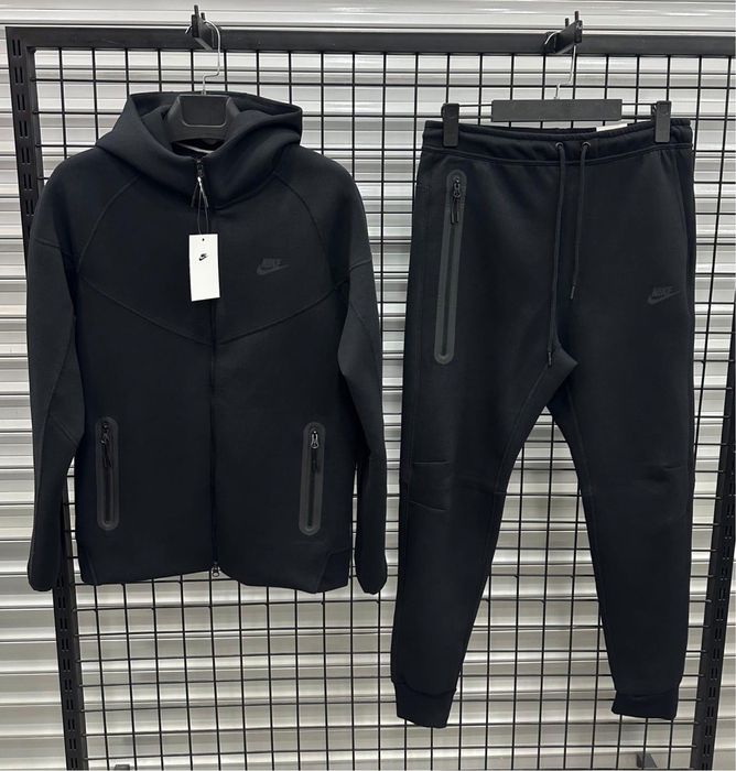Nike Tech Fleece - Мъжки Екипи Анцузи Комплект Горнище Долнище