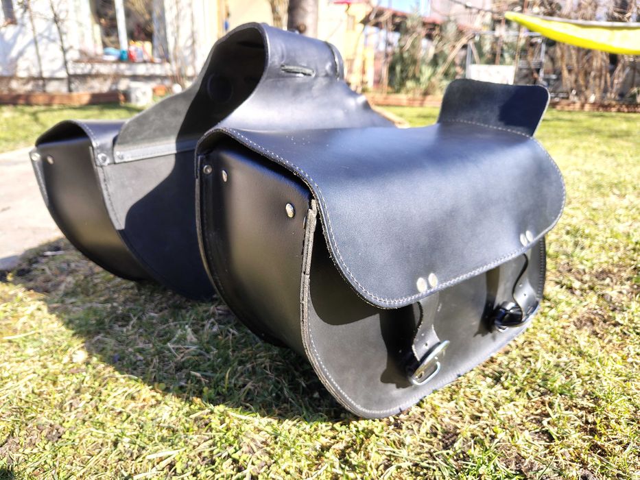 Genti moto piele Honda - coburi