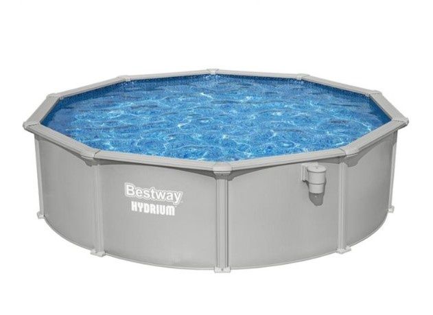 НОВ Басейн метал HYDRIUM BESTWAY 4.57м-1.22м с 2 години гаранция