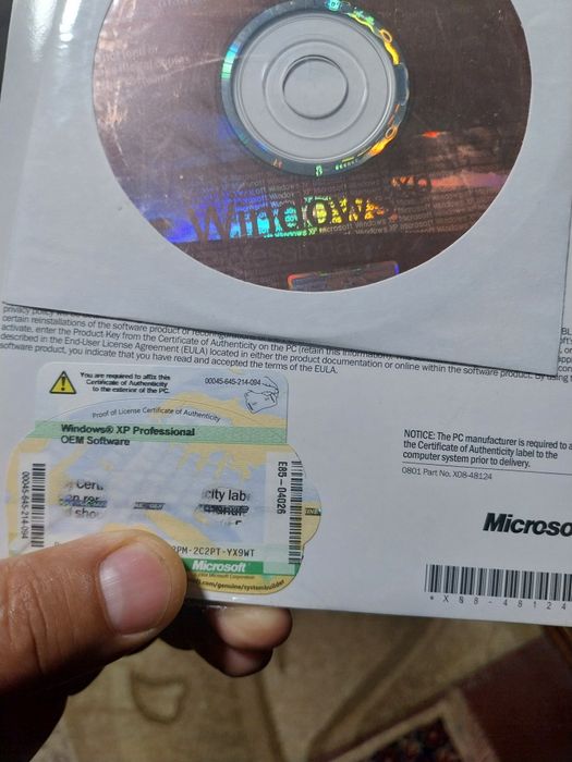 CD windows XP cu serial