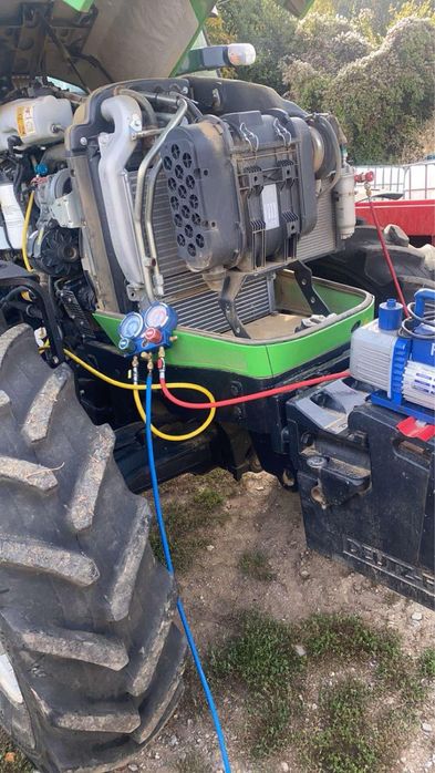 Зареждане, диагностика и ремонт на автоклиматици, селскостопански маш.