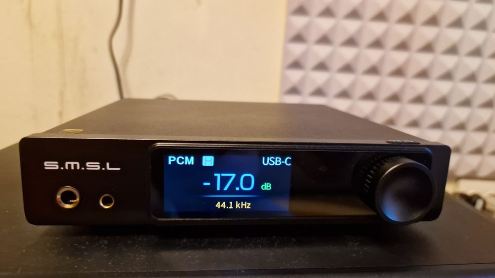 SMSL RAW-MDA1 - DAC  si amplificator pentru căști  32bit 768kHz DSD512