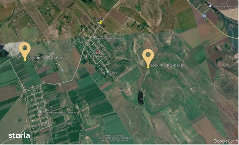 Terenuri extravilane Romanesti jud Iasi