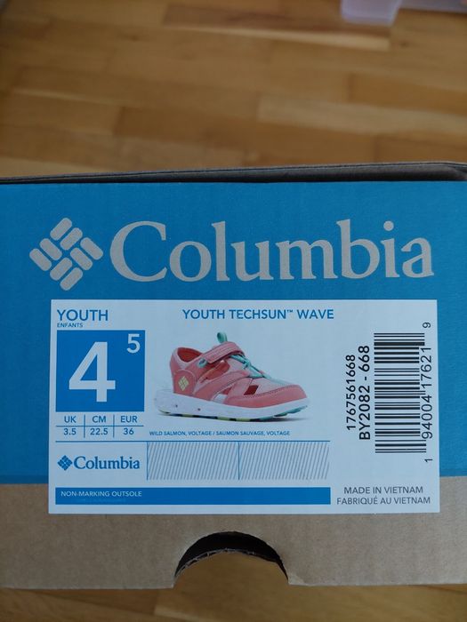 Сандали Columbia номер 36