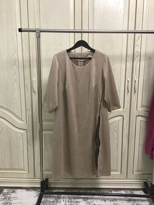 Платье из спандекса, большого размера