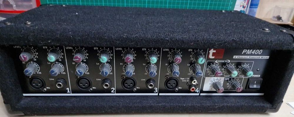 boxe audio 2 cai 100 w