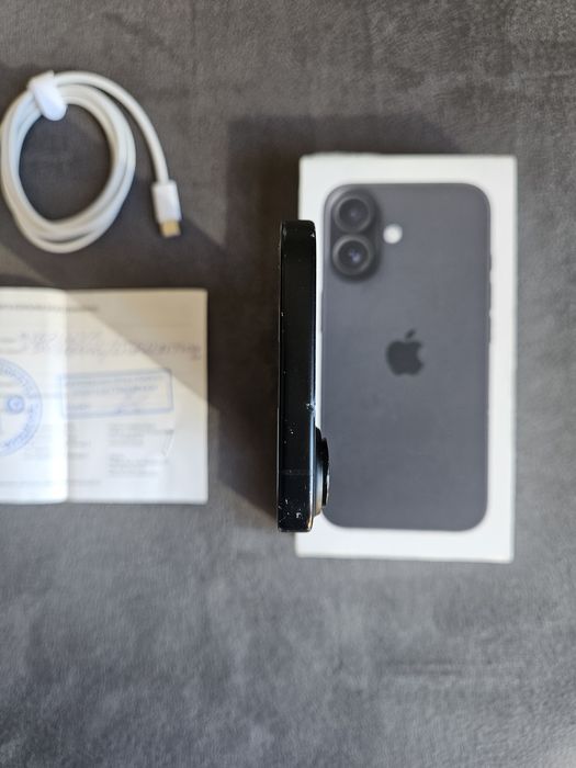 iPhone 16 Black 128GB 92% Battery Health Гаранция документи

СЪСТОЯНИЕ