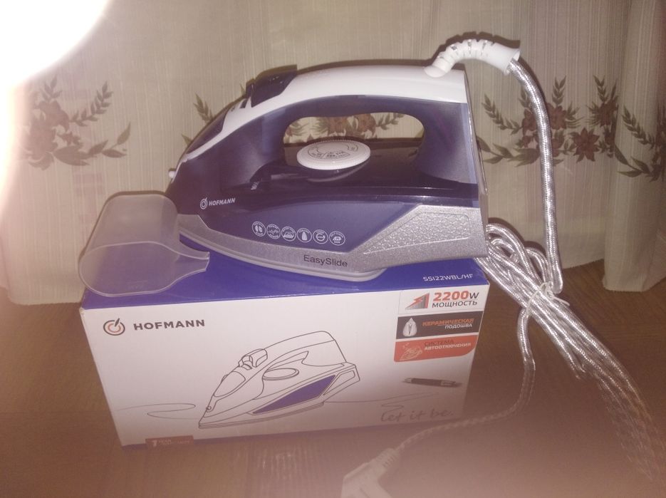 Продаем новый утюг Hofmann продаем новый уьюг