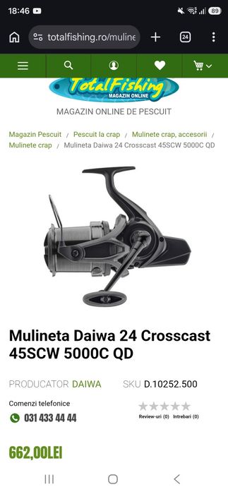 Daiwa crosscast  3 bucati