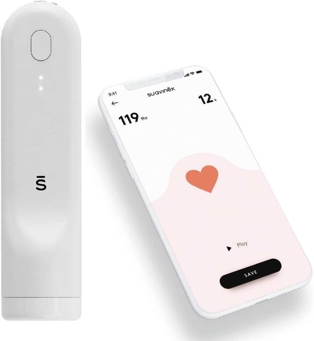 SMART доплер за сърдечен ритъм на бебе, съвместим с iPhone, с iOS и др