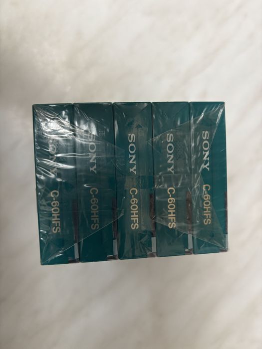 Casete SONY sigilate