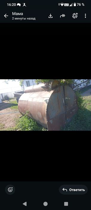 Продам бочку для хранения корма