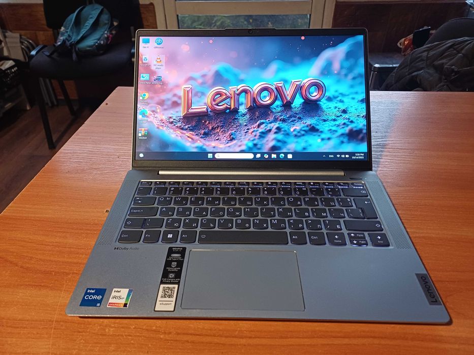 14" FHD IPS Ideapad 5 Core™ i5-1235U/16GB RAM/512GB SSD Nvme-алуминиев