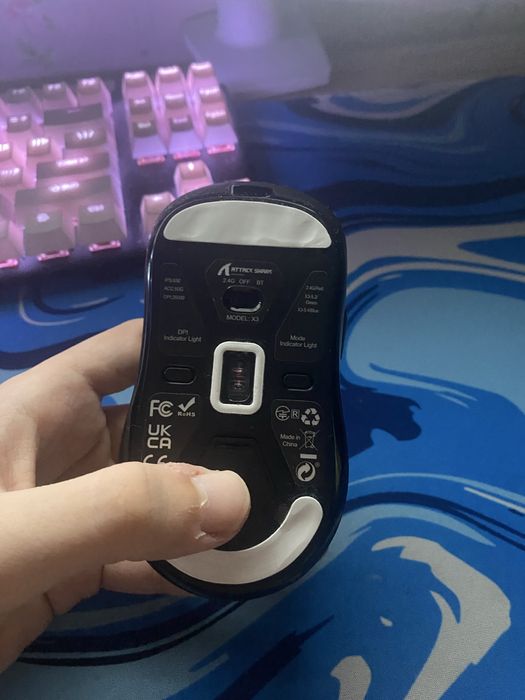 Продам мышь attack shark x3