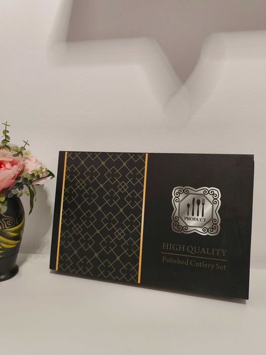 Set tacâmuri 24 piese – NOI, ambalate în cutie