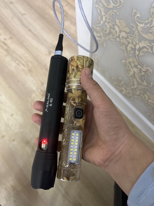 Фонарик военный и фонарики очен яркий