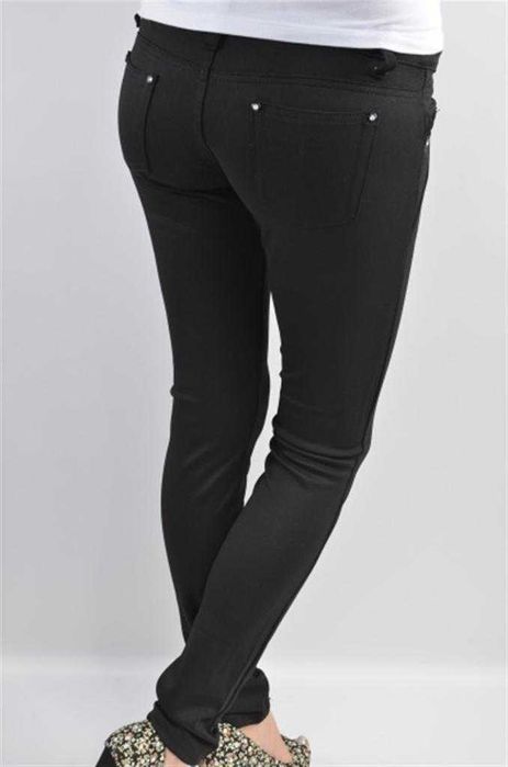 Blugi/pantaloni/colant cu insertii piele NOI etichetă TRANSPORT GRATIS