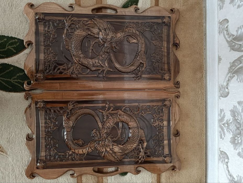 Нарды зделанны из ореха, зоновская работа .