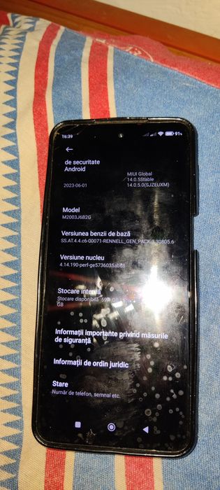 Redmi Note 9 Pro 128gb cu 6 GB ram