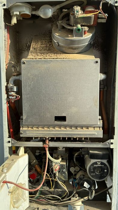 Ремонт котел, чистка