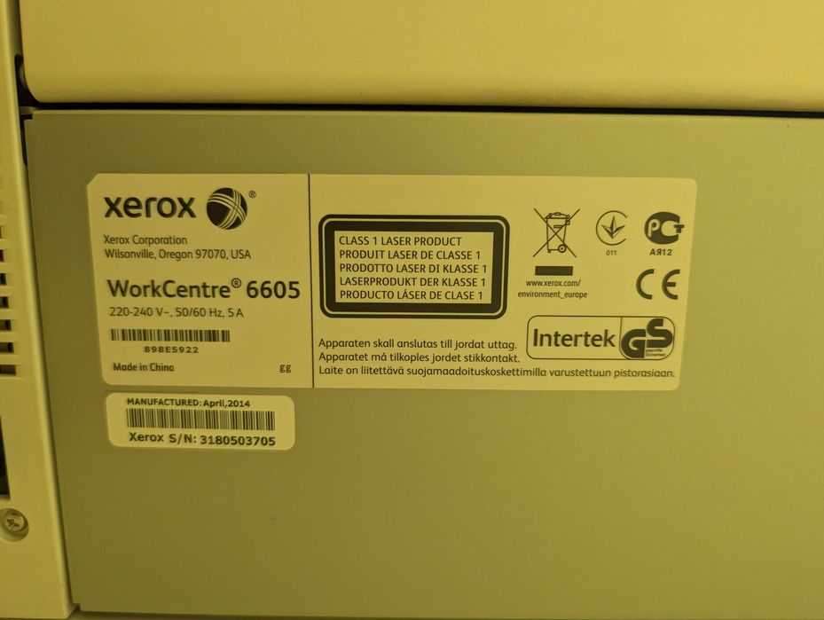 Принтер Xerox WorkCentre 6605DN – цветно лазерно мултифункционално устройство