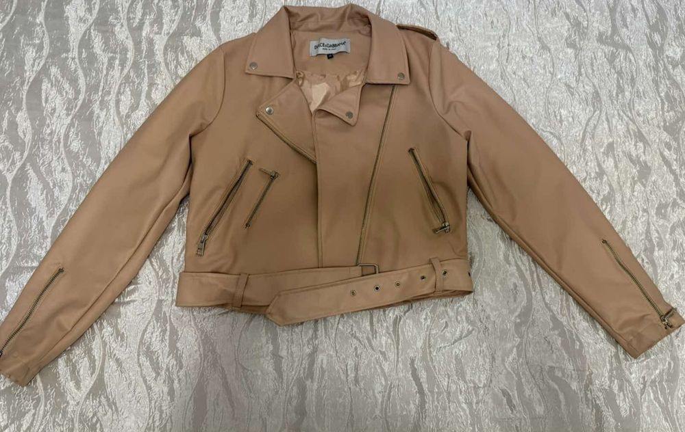 Късо кожено яке Dolce & Cabana M