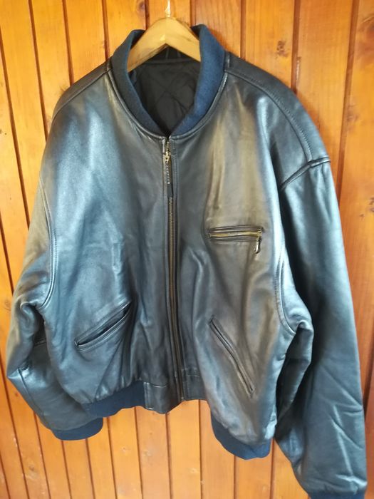 Geaca piele bărbați Star bomber Xl