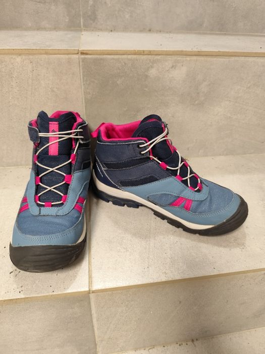 Детски непромокаеми туристически обувки CROSSROCK MID