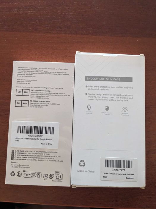 Чехол и защитное стекло на Google Pixel 9a