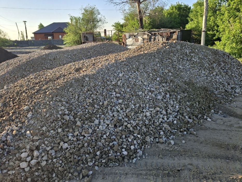 Грунт пгс щебень песок балласт