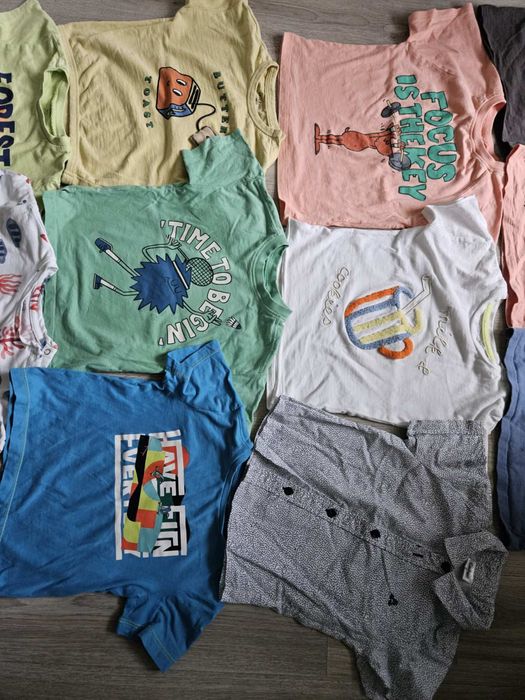 Лот 11 броя тениски за момче 92-98