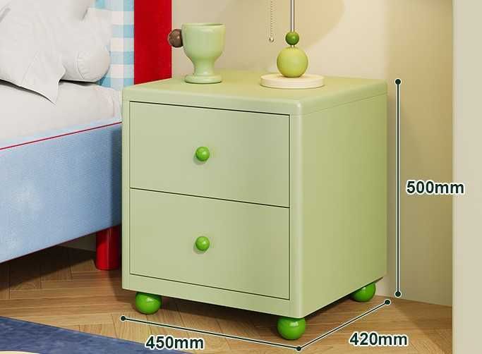 Мини тумбочка у кровати разного оттенка\Kichik tumba har-hil rangda