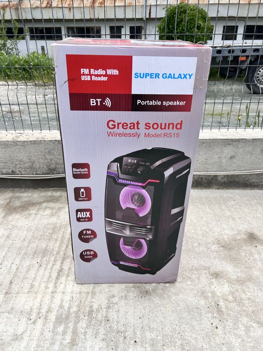 Караоке тонколона Super Galaxy