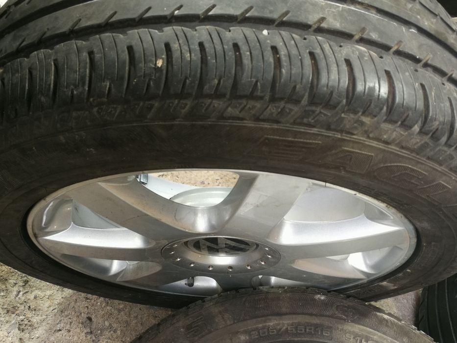 Джанти VW Golf 4  с летни гуми 205/55/16