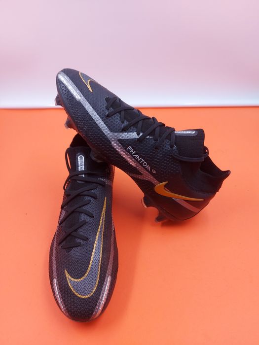 Nike Phantom Gt 2 Elite Df Fg Black Metallic Gold номер 42 Оригинални