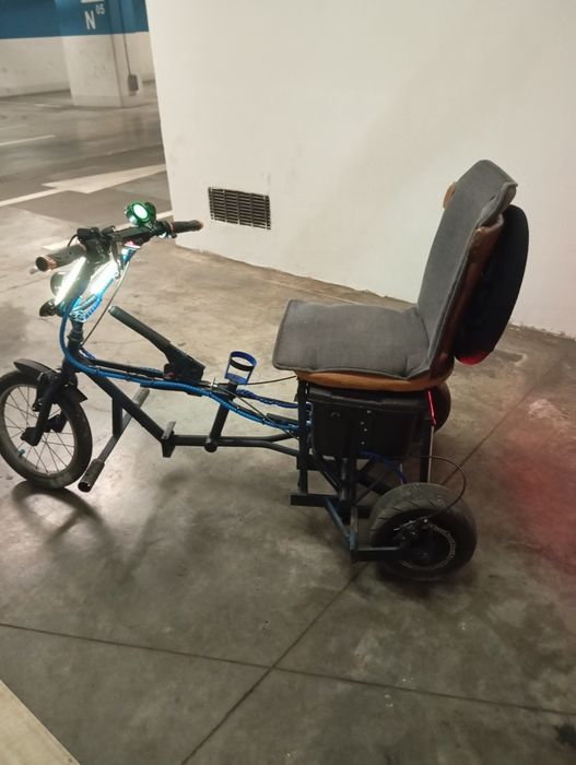 Електрическа триколка 60v 4000w