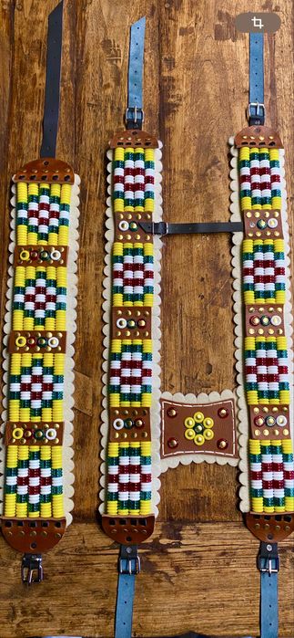 Изработка на детски кукерски гердани