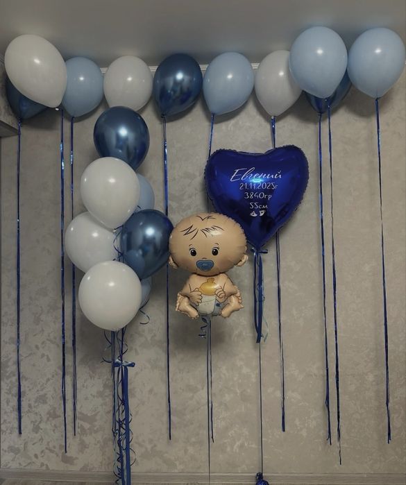 Гелиевые шары 500тг